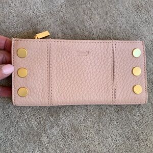 Hammitt 110N Wallet in Paloma Pink with Brushed Gold Hardware!! Like New!!